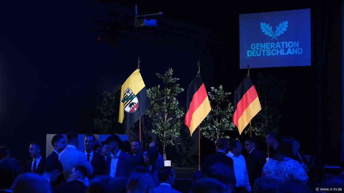 Bundeskongress in Magdeburg: AfD-Jugend fordert millionenfache "Remigration"