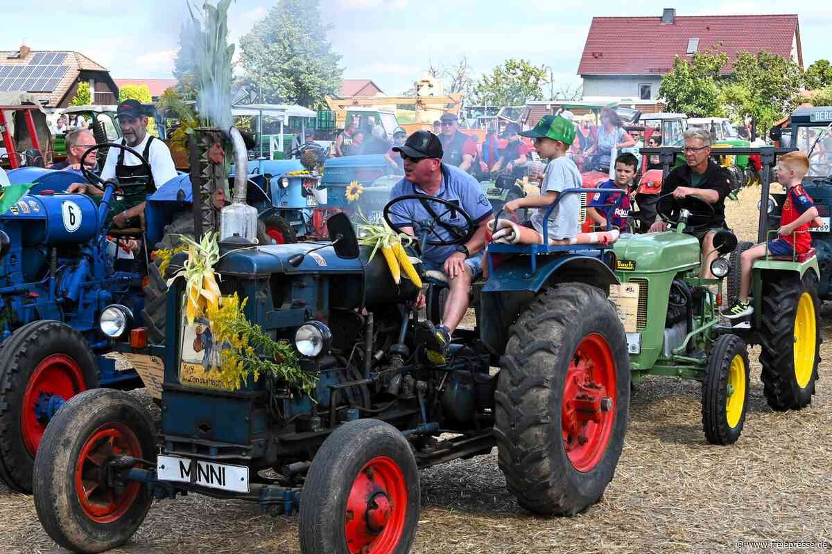 Lanz und Leute: Rekord beim Traktortreffen in Breitenborn bei Rochlitz