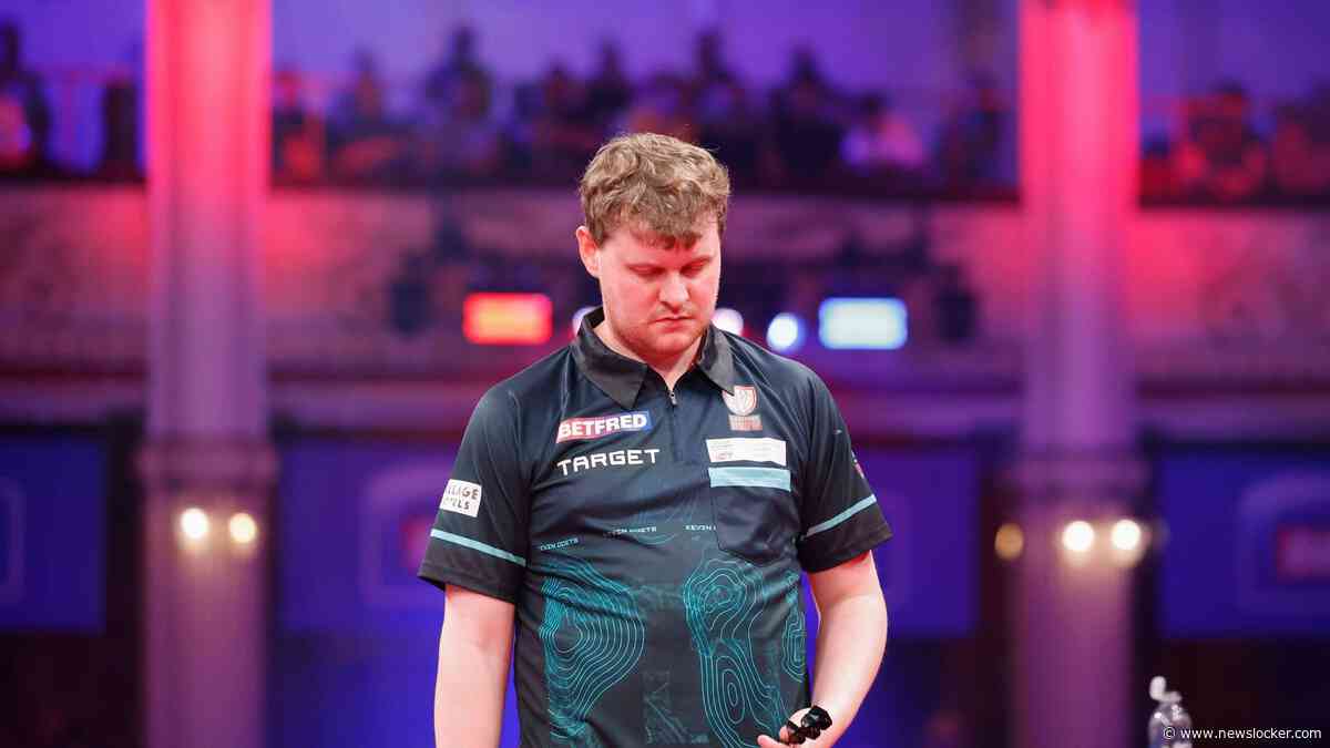 Darter Kevin Doets zakt in Boedepast volledig door het ijs met 31 gemiste dubbels