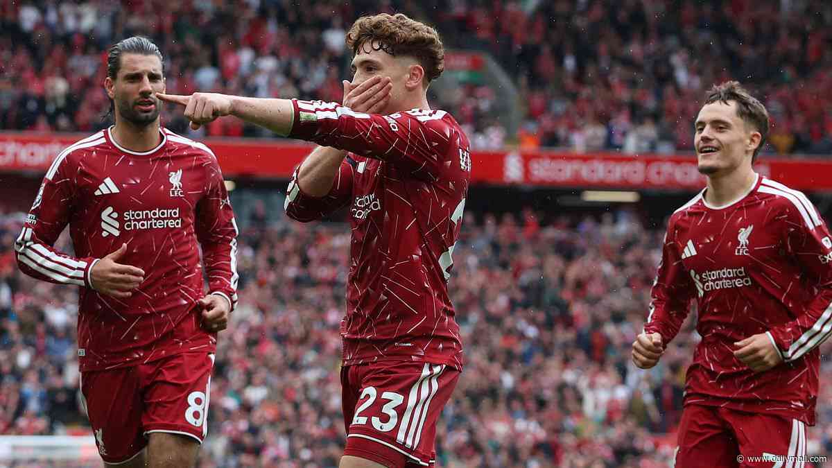 Liverpool vs Nottingham Forest - Premier League LIVE: New signing Victor Munoz levels in Anfield thriller as Andoni Iraola's side look to snatch victory