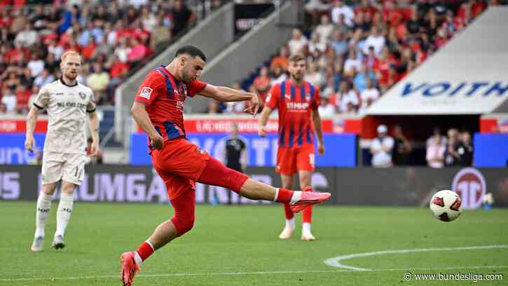 Heidenheim dreht irres Spiel gegen Dresden und siegt 5:3