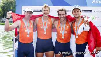 Gert-Jan van Doorn ziek van zilver op WK roeien, maar ziet gouden potentie met vierzonder: ’Daar ben ik toch wel trots op’