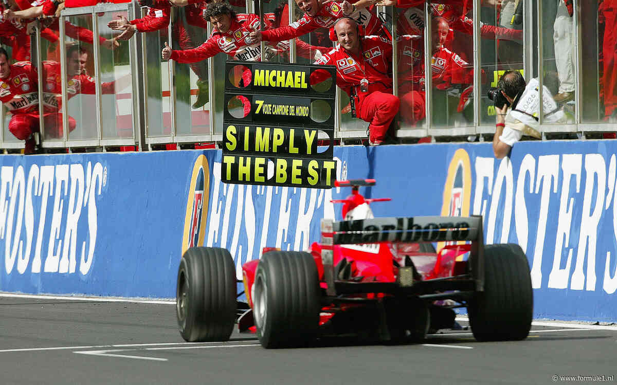 Op deze dag: Michael Schumacher stelt laatste titel veilig na spektakel op Spa-Francorchamps