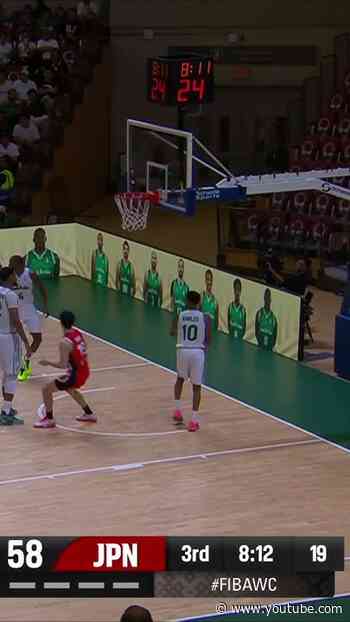 Yuki and Hachimura's chemistry is something else 🔥 #FIBAWC
