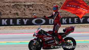 Wereldkampioen Marc Márquez wint sprintrace GP van Aragon