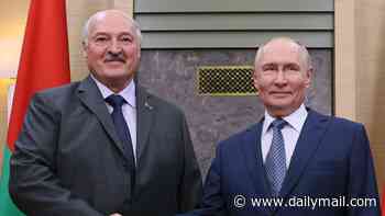 Vladimir Putin meets Belarus hardman Lukashenko as fears grow of Russian attack on Nato after CIA boss's warning flight