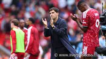 What happened in Anfield stands after 25 minutes showed Andoni Iraola his true Liverpool task