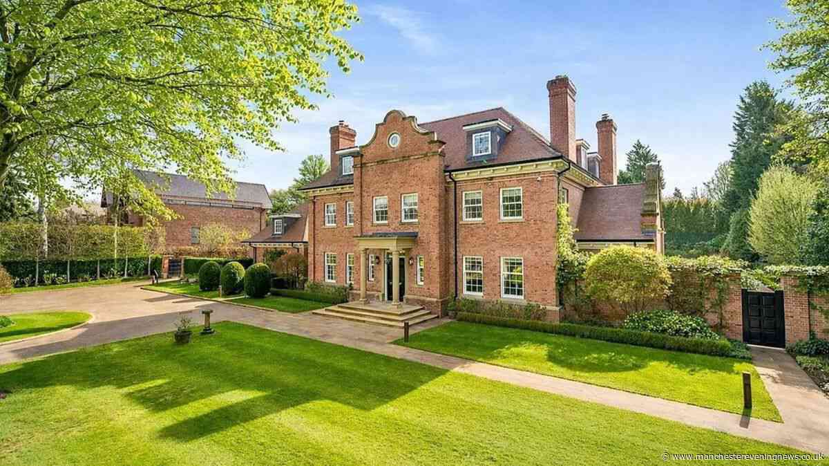 Inside one of Greater Manchester's most expensive homes with an indoor pool and luxury cinema