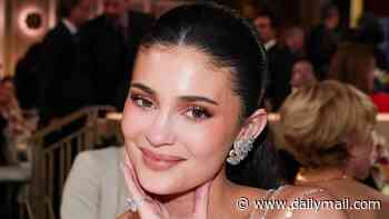 Kylie Jenner posts unflattering selfie with her face covered in numbing cream and cling wrap as she reveals the secret to her flawless skin