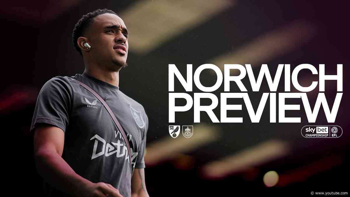 Aaron Ramsey Reflects On Season Start & Carrow Road Return | PREVIEW | Norwich City v Burnley