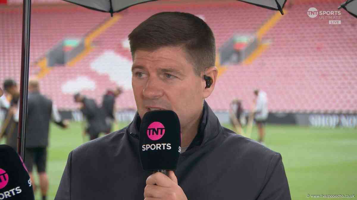 Steven Gerrard identifies the Liverpool problem Andoni Iraola immediately needs to solve