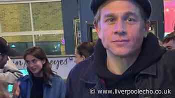 Hollywood star spotted drinking a pint at Liverpool pub as filming takes place in city