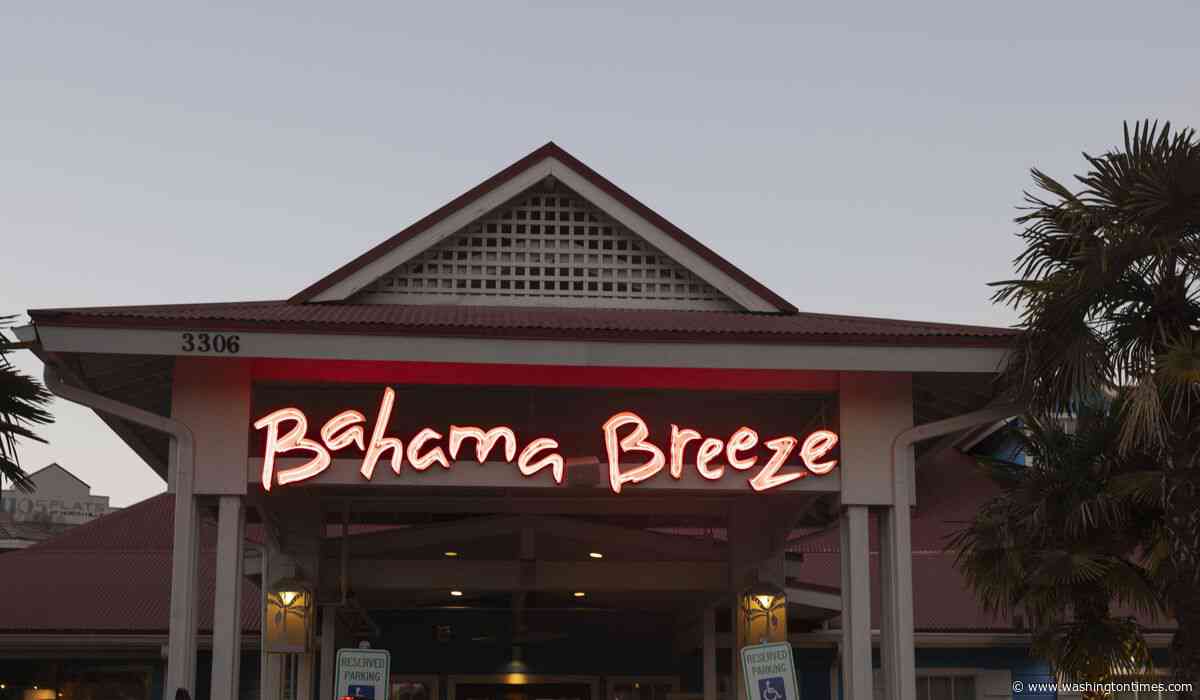 Bahama Breeze shuttering final locations, converting others to sister chains