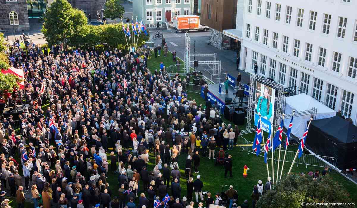 Iceland voting on whether to trigger EU membership talks amid Trump's Greenland threats