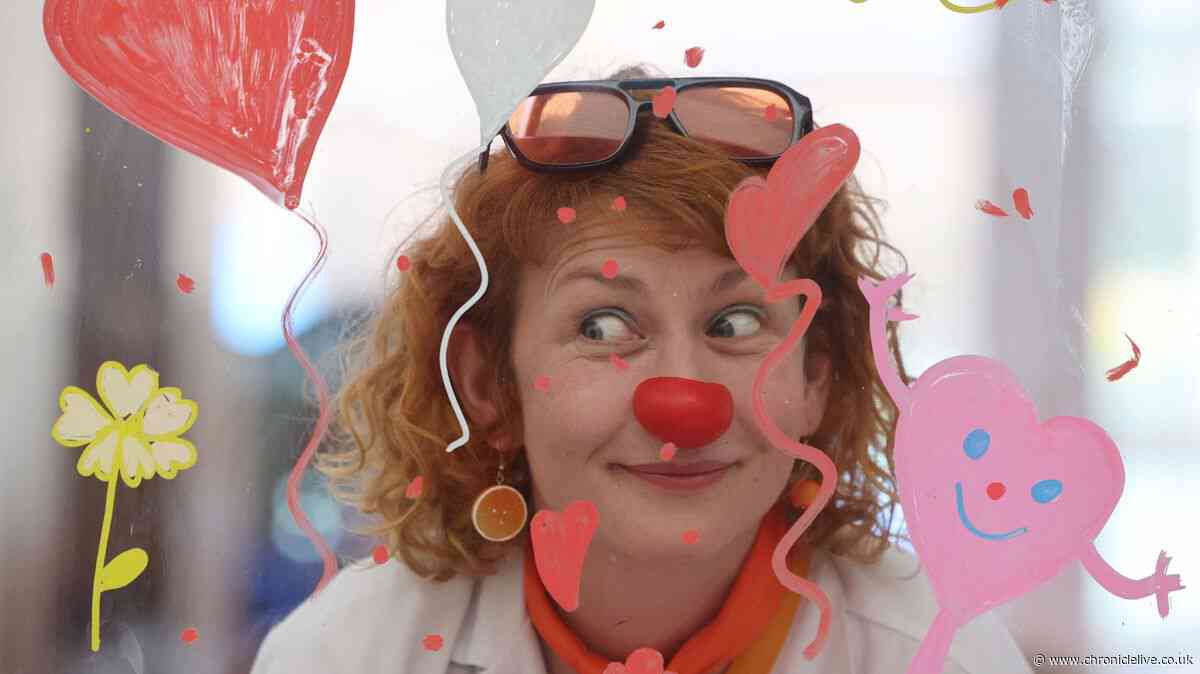Freeman Hospital clown doctor to do Great North Run in a red nose and lab coat for heart unit charity