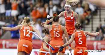Oranje hockeyvrouwen op weg naar wereldtitel in eigen land, Argentinië blijft jagen op gelijkmaker