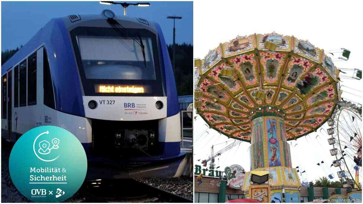 Ersatz-Bus-Frust zum Herbstfest: Wer in Rosenheim auf den Zug nach Hause verzichten muss
