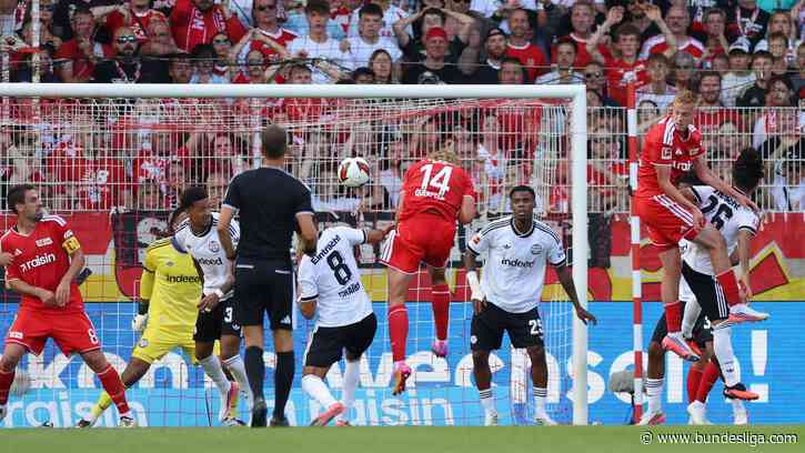 Ebnoutalib-Dreierpack reicht nicht: Union Berlin erkämpft Punkt gegen Frankfurt