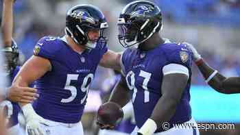 Sources: Giants trade for DT Okoye from Ravens