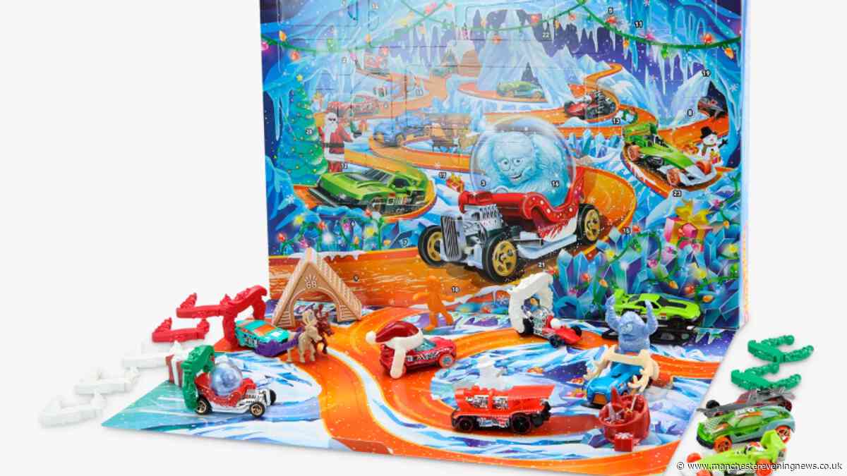 Hot Wheels has launched its 2026 advent calendar - get it for £3.58 istead of £25
