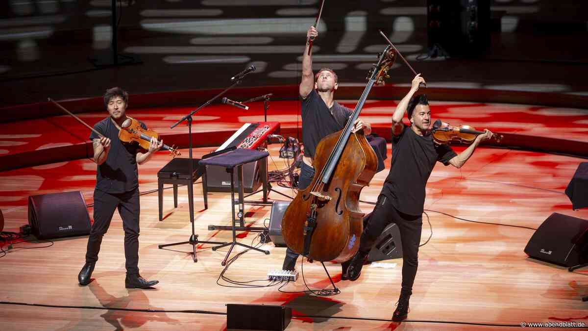 „Vorgeschmack auf den Himmel“: Jubel für Time for Three in der Elbphilharmonie