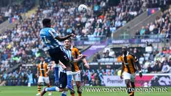 Full-time: Coventry City 0 Hull City 1 as Sky Blues caught by sucker punch