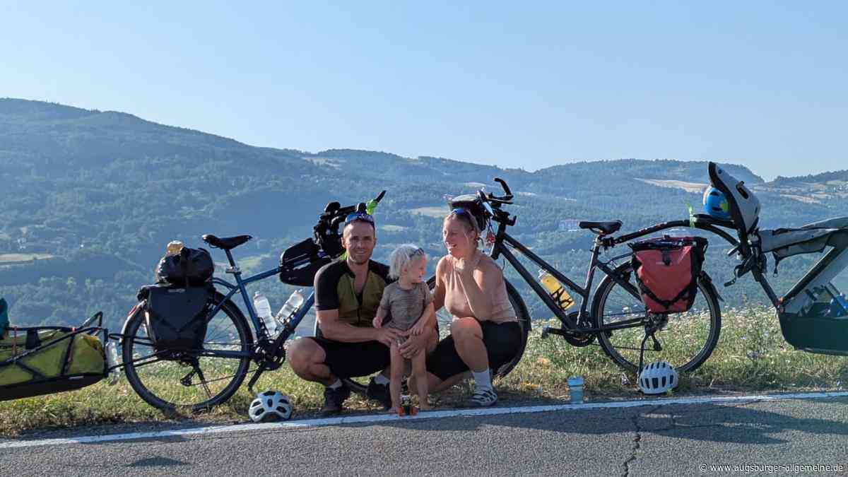 Familie radelt drei Monate mit Muskelkraft und eineinhalbjährigem Sohn durch Europa