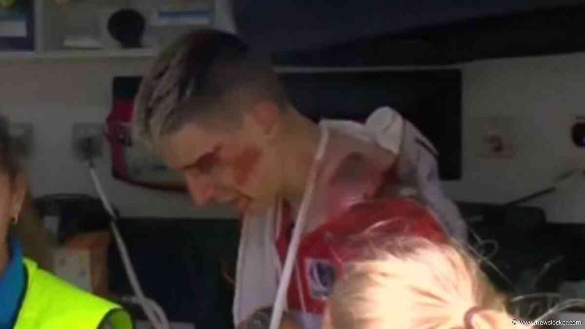 Wat een drama: Tadej Pogacar moet opgeven in Vuelta na valpartij, Enric Mas nieuwe leider