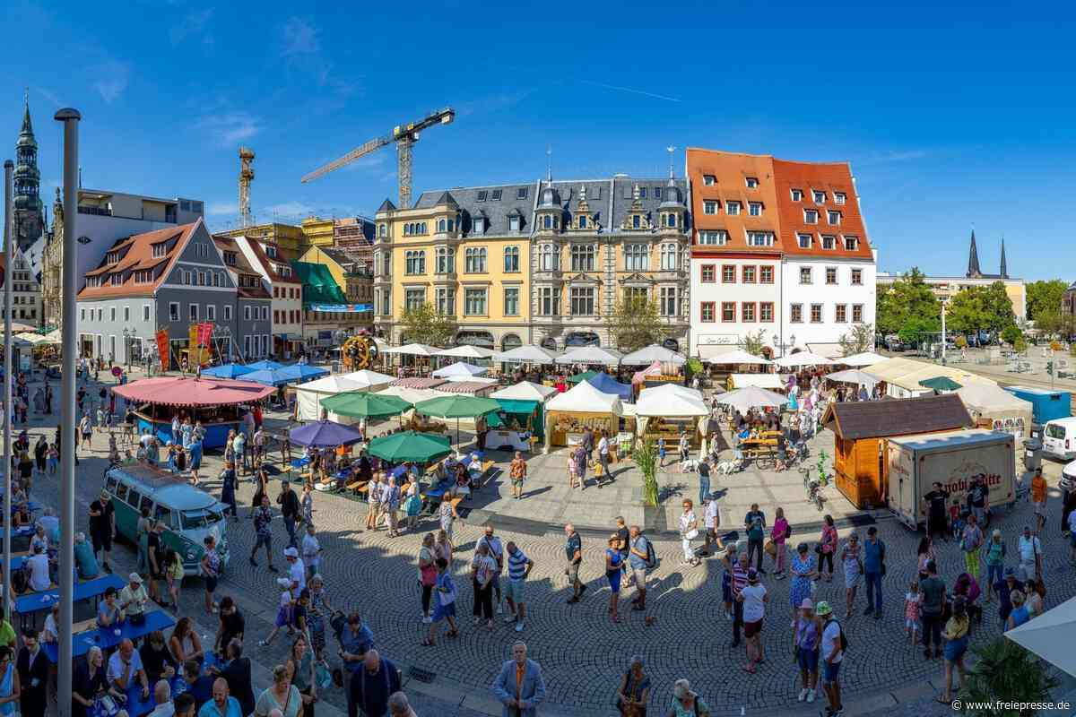 Zwickau: Historisches Markttreiben belebt die Innenstadt