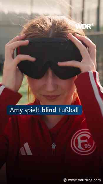 So ist es, blind Fussball zu spielen | WDR Doku | WDR #shorts #fussball