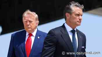 Trump ruthlessly sidelines Pete Hegseth after Camp David showdown... as insiders mock war secretary's humiliating inadequacy - and new cabinet golden boy gets promotion