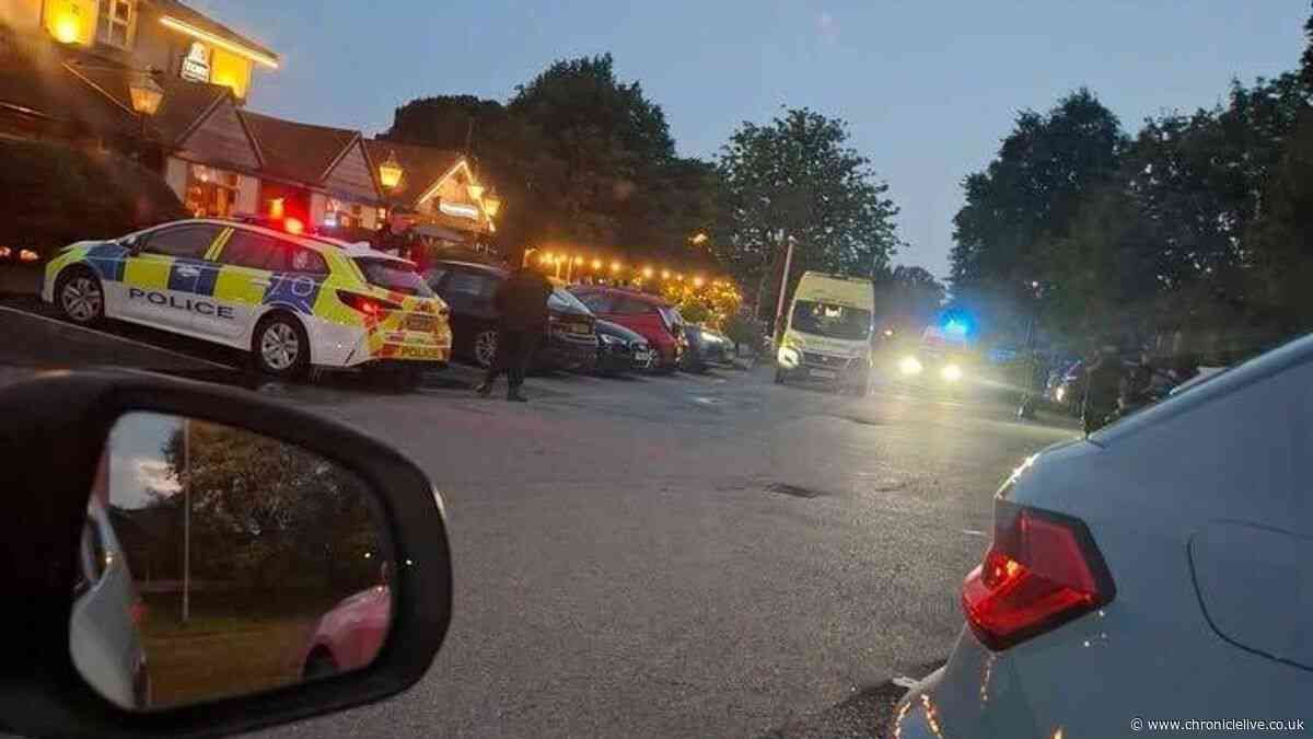Toby Carvery car park chaos as child neglect arrests made and taser deployed