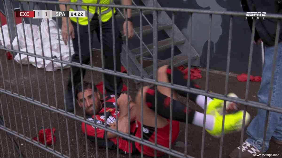 Pijnlijk moment voor Alireza Jahanbakhsh bij invalbeurt Excelsior