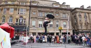 Newcastle Mela: Live performances at Grey's Monument as part of preview event 'Mela in the City'