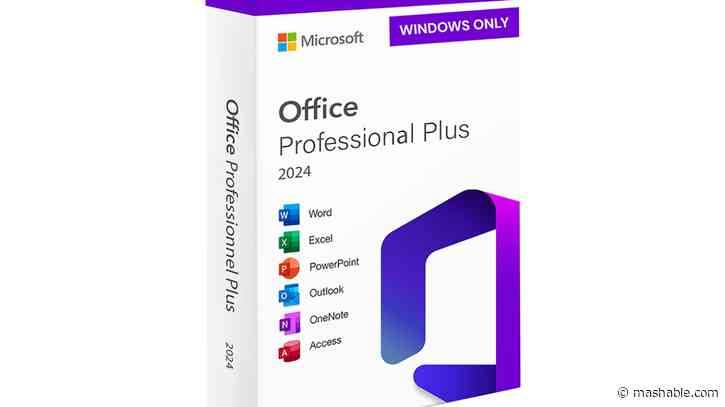 Just $55 keeps Excel, Word, PowerPoint, and more on your Windows PC for life
