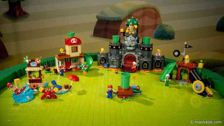 First look: Lego reimagines its Super Mario range with new sets and the first-ever Mario minifigures