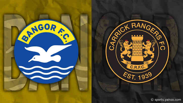 Carrick Rangers cruise to emphatic win over Bangor