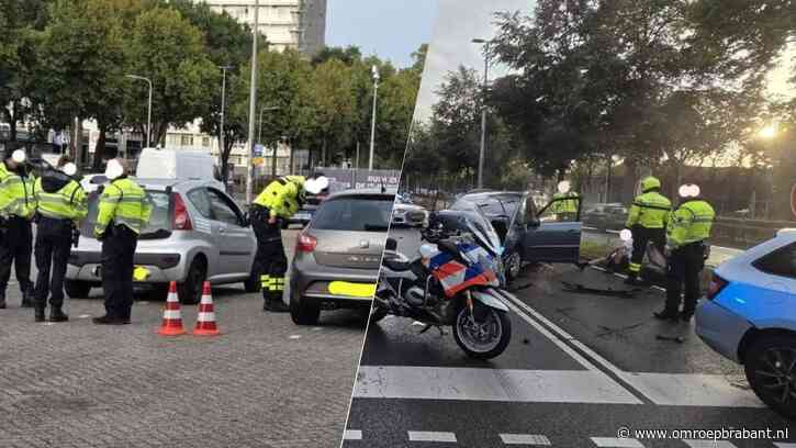 Vluchter veroorzaakt crash en tien bestuurders onder invloed bij controle