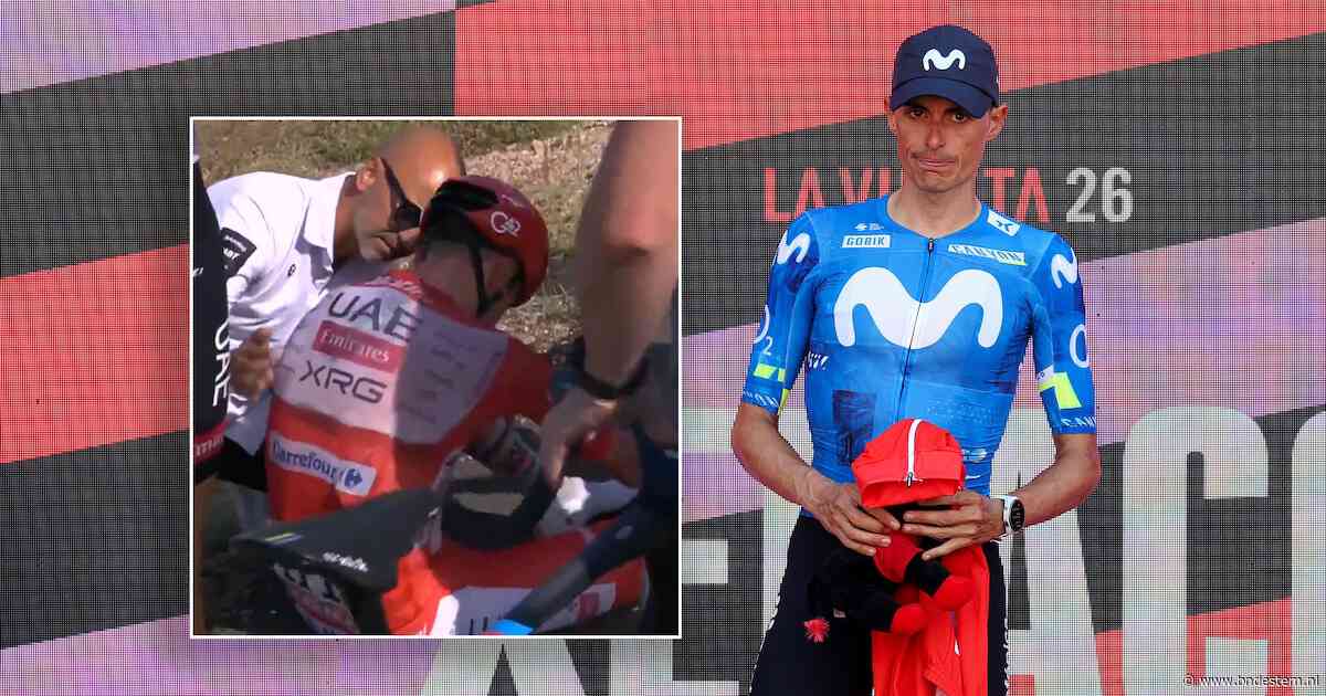 Hoe wrang ook: door de zware val van Tadej Pogacar ligt de Vuelta weer helemaal open