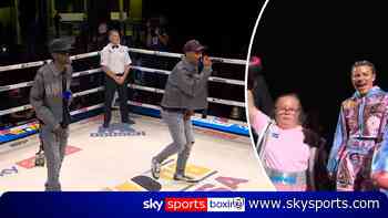 EPIC entrance! So Solid Crew open thrilling night of boxing with 21 Seconds!