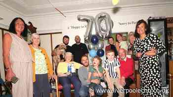 Litherland's Syd and Betty mark huge milestone with very special card