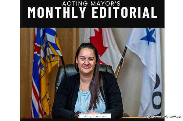 Acting Mayor’s Monthly Editorial for August