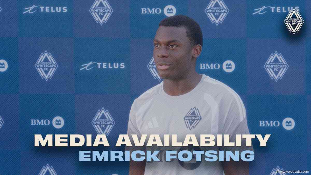 Emrick Fotsing Media Availability 🎙️ | Auagust 26, 2026