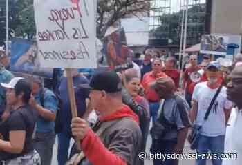 Bloque Antiimperialista protestó en La Hoyada contra el acuerdo petrolero con Estados Unidos