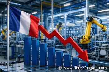France manufacturing turnover falls 0.7% in June 2026