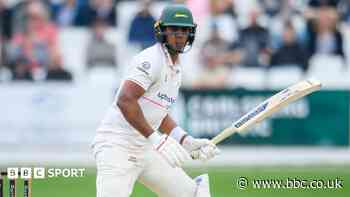 Leics openers blunt Yorks attack on rain-hit day