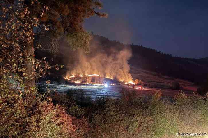 Grand Forks Fire Rescue snuffs out suspicious string of fires on Hardy Mountain