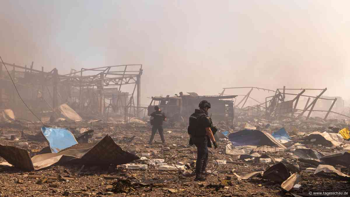 37 Tote bei Angriff nahe Kiew - Ukraine spricht von Fahrlässigkeit
