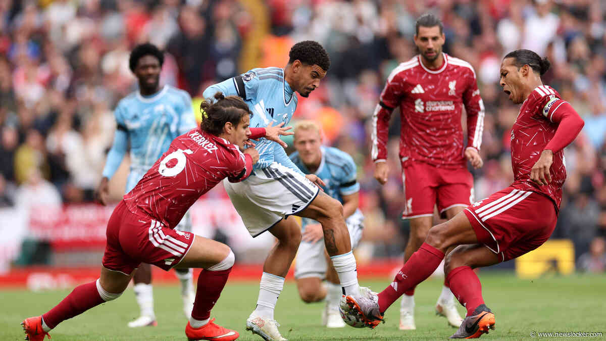 Liverpool ontsnapt thuis tegen Nottingham Forest, Tottenham Hotspur krijgt nieuwe tik