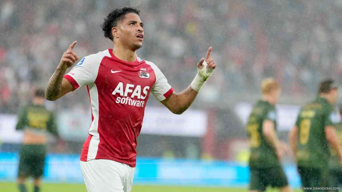 Koploper AZ geeft met overtuigende zege op Go Ahead Eagles alvast signaal af aan PSV en Feyenoord